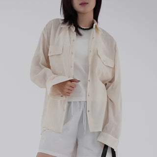 Derin Two-Pocket Loose Fit Shirt