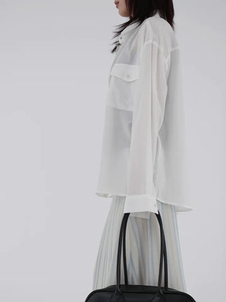 Derin Two-Pocket Loose Fit Shirt