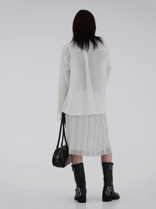 Derin Two-Pocket Loose Fit Shirt