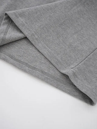 Embroidered collared short-sleeve tee