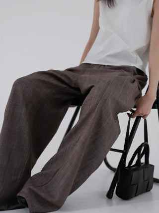 Kand side strap long pants