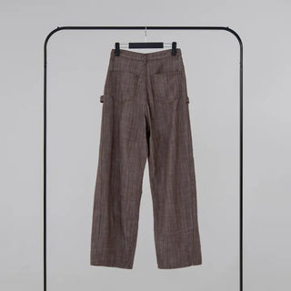 Kand side strap long pants