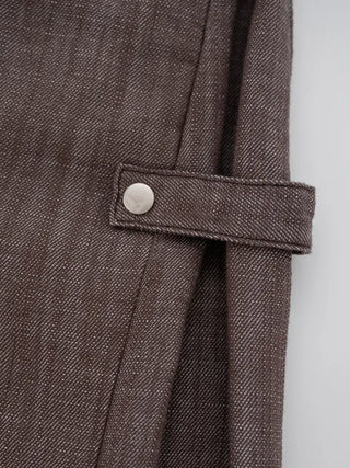 Kand side strap long pants