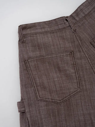 Kand side strap long pants