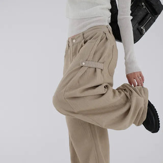 Kand side strap long pants