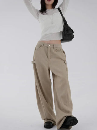 Kand side strap long pants
