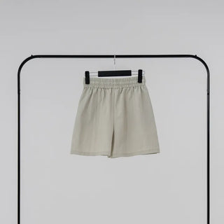 Chiring elastic banding rustling shorts