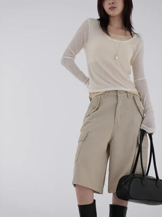 Foren Cargo Bermuda Pants