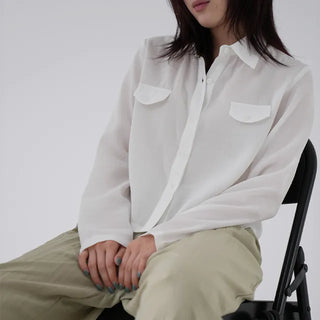 Bat Modal See-through Shirt