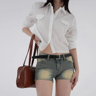 Bat Modal See-through Shirt