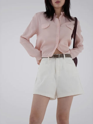 Bat Modal See-through Shirt