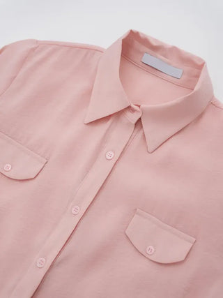 Bat Modal See-through Shirt