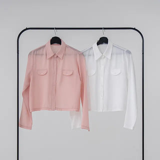 Bat Modal See-through Shirt