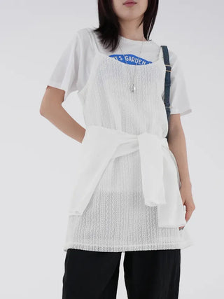 Garnet Round Neck Printed Short Sleeve Tee