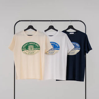 Garnet Round Neck Printed Short Sleeve Tee
