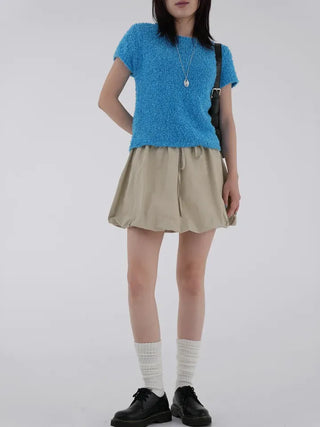Jeno Banding Pumpkin Skirt