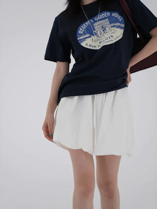 Jeno Banding Pumpkin Skirt