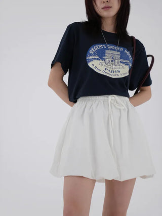 Jeno Banding Pumpkin Skirt