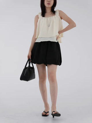 Jeno Banding Pumpkin Skirt