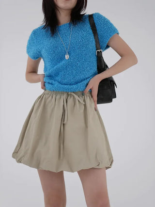 Jeno Banding Pumpkin Skirt