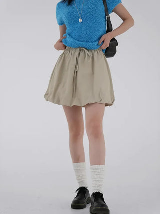 Jeno Banding Pumpkin Skirt