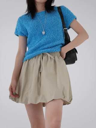 Jeno Banding Pumpkin Skirt