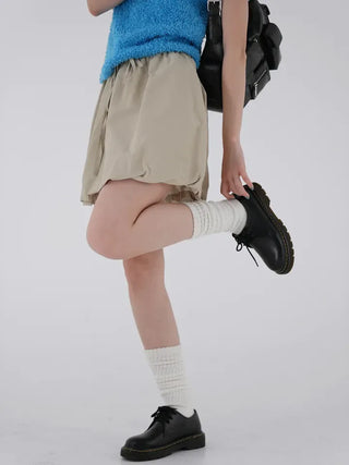 Jeno Banding Pumpkin Skirt