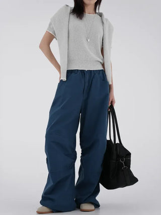 Banu Color Block Short Sleeve Knit