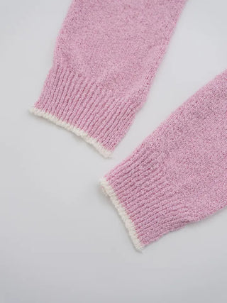 Banu Color Block Short Sleeve Knit