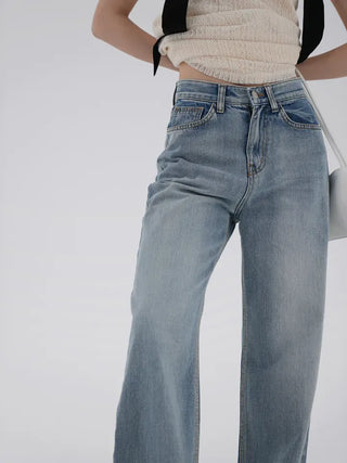 Osh straight denim pants