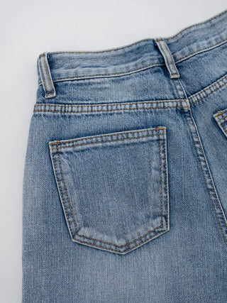 Osh straight denim pants
