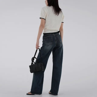 Osh straight denim pants