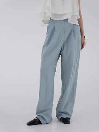 Brenny Two-Pin Tuck Long Pants
