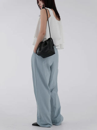 Brenny Two-Pin Tuck Long Pants