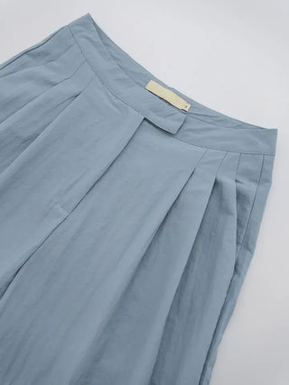 Brenny Two-Pin Tuck Long Pants
