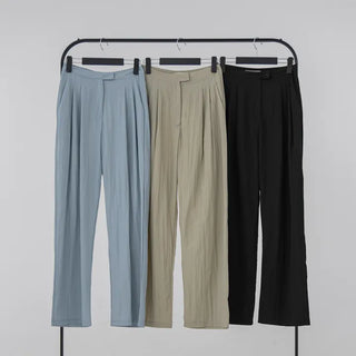 Brenny Two-Pin Tuck Long Pants