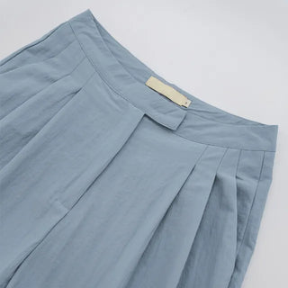 Brenny Two-Pin Tuck Long Pants