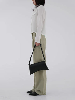 Brenny Two-Pin Tuck Long Pants