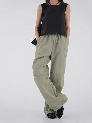 Now backless sleeveless blouse