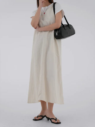 Fanu V-neck Maxi Sleeveless Dress