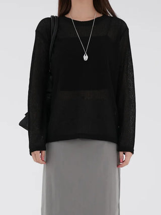 Resell Linen Loose Knit