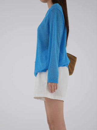 Resell Linen Loose Knit