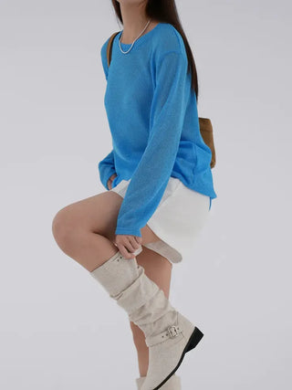 Resell Linen Loose Knit