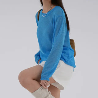 Resell Linen Loose Knit