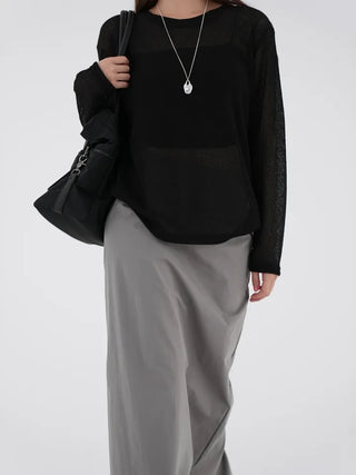 Resell Linen Loose Knit