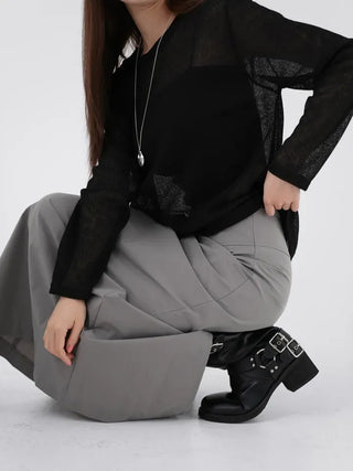 Resell Linen Loose Knit