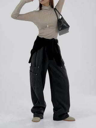 Rietti Rivet Pocket Long Pants