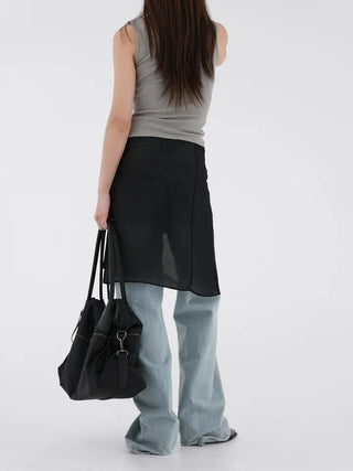 Vuni Wavy Crop Sleeveless
