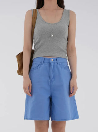 Vuni Wavy Crop Sleeveless