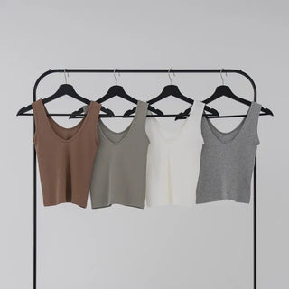 Vuni Wavy Crop Sleeveless